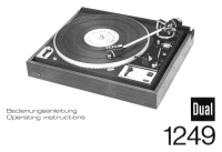 Dual 1249-Owners-Manual 